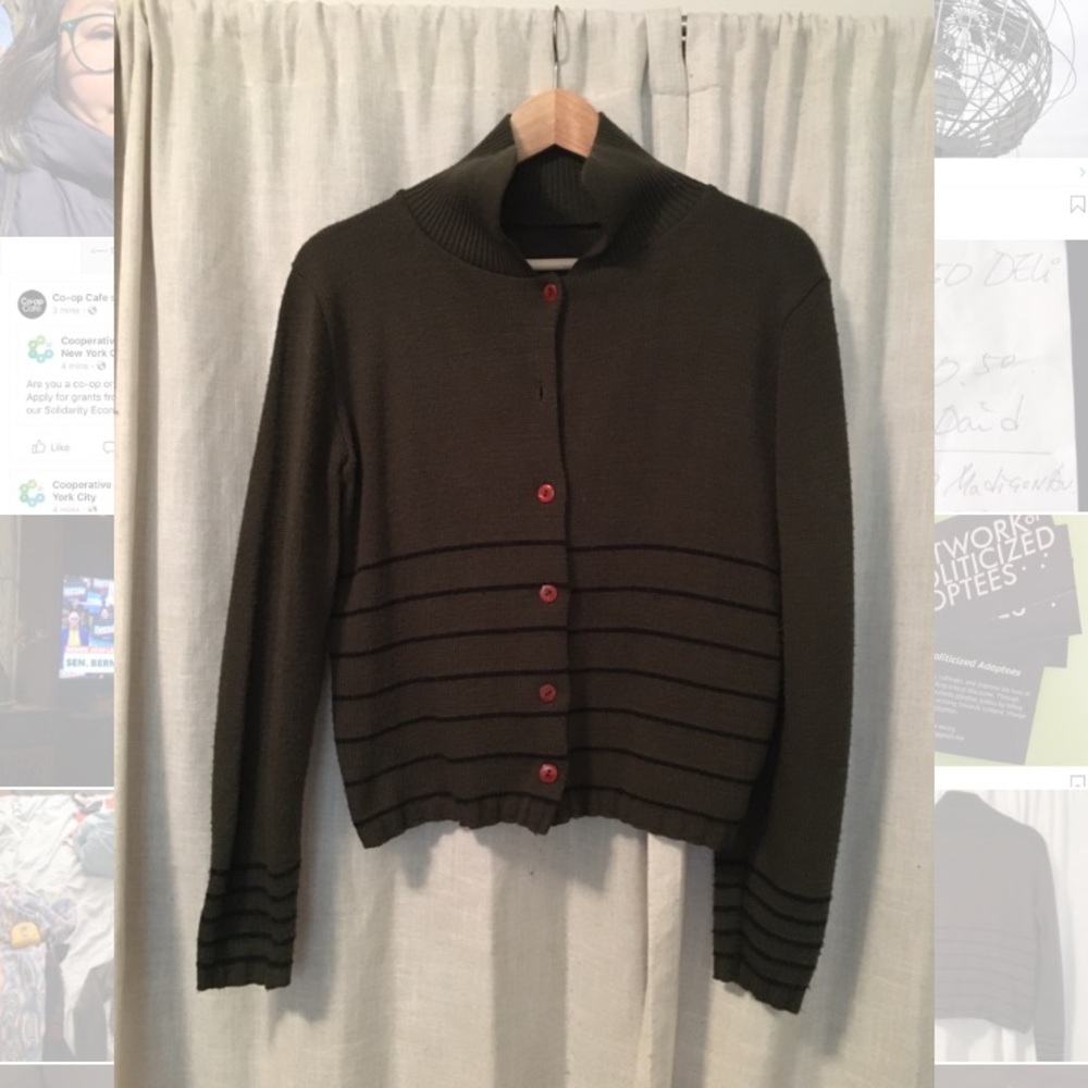 Vintage women’s cardigan sweater